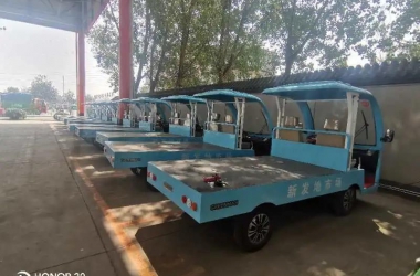 北京新發(fā)地市場(chǎng)復市·綠友電動(dòng)貨斗車(chē)大顯身手